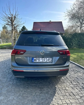 Volkswagen Tiguan Allspace cena 115000 przebieg: 106000, rok produkcji 2021 z Warszawa małe 211
